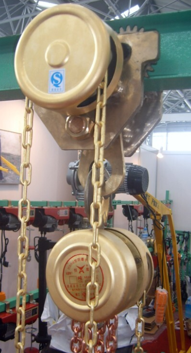 防爆手拉葫蘆固定實例