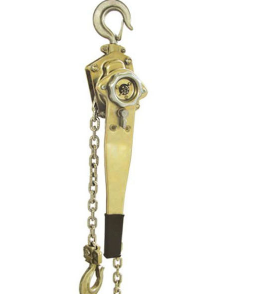 防爆手扳葫蘆零部件所用的銅材料有所不同