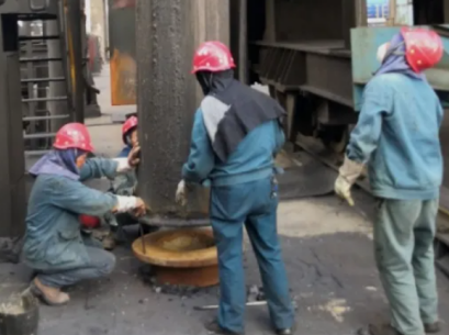 防爆葫蘆解決焦爐上升管更換和吊裝難題